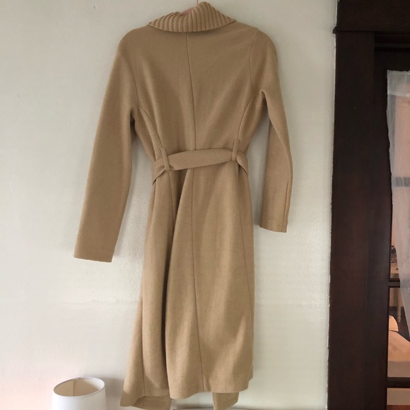 Banana Republic Wool Duster Coat Sweater Wrap - Picture 3 of 7